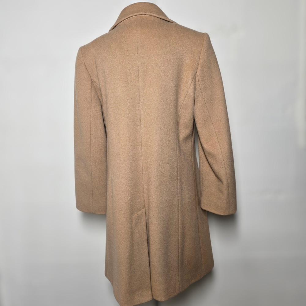 WORTHINGTON Women's Camel 100% Wool Coat Size 10 Petite - Picture 2 of 8